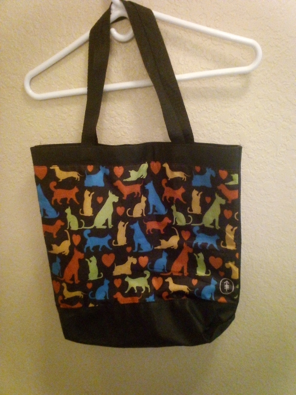 Dog Print Tote Bag by